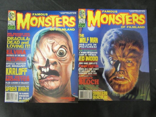 Famous Monsters Magazine Lot of (2)