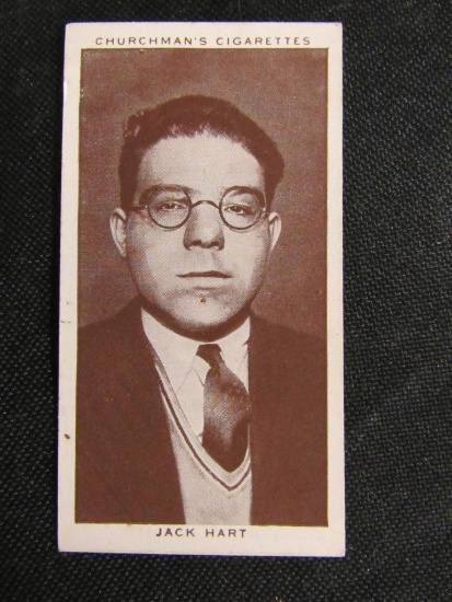 Rare! Jack Hart/Boxing Cigarette Card