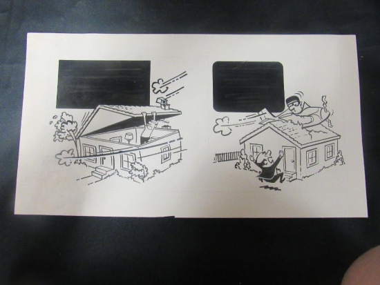 1960's Era Original Newspaper Clip Art