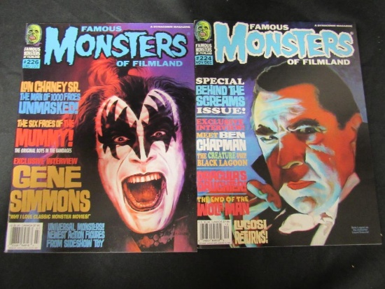 Famous Monsters Magazine Lot of (2)