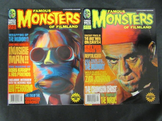 Famous Monsters Magazine Lot of (2)