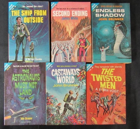 Lot of (7) Vintage ACE Doubles PBKs