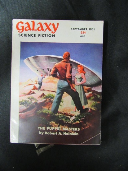 Galaxy Sci-Fi Pulp 9/51 Flying Saucer