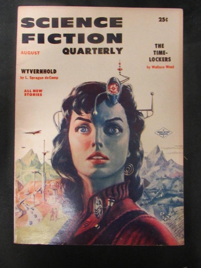 Science Fiction Quarterly Pulp 8/1956