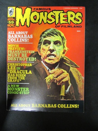 Famous Monsters #59/1969/Dark Shadows