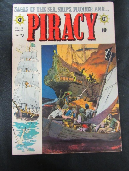 Piracy #3/1955/EC Golden Age Comic