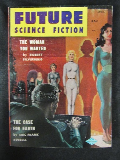 Future Sci-Fi Pulp 4/59 Emsh Pin-Up