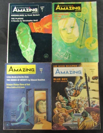 (4) Amazing Stories (1965) Pulps/Nice