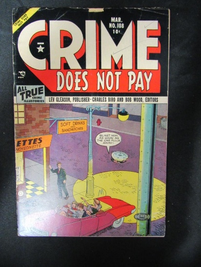 Crime Does Not Pay #108/1951 Golden Age