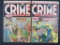 Crime Does Not Pay #56 & 62 Golden Age Lev Gleason