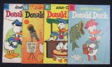 Donald Duck Dell Golden Age Lot #53, 54, 71, 74