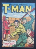 T-Man World Wide Trouble Shooter #2 (1940's/50's) Golden Age Australian Bondage