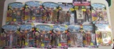 Lot (13) Asst. Star Trek Next Generation Action Figures- Playmates