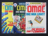 Omac #1, 2, 3 (1974, DC) Bronze Age Run