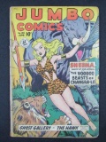 Jumbo Comics #124 (1949) Golden Age Classic Sheena Pin-Up Cover