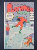 Supersnipe Comics v3, #1 (1946) Golden Age Ice Skating Cover