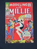 Modeling With Millie #54 (1967) Silver Age Marvel/ Beatles Take-Off Cover
