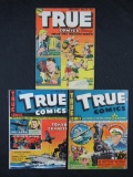 True Comics Golden Age Lot #9, 45, 75