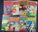 Lot (8) Golden/ Silver Age Adventures into the Unknown ACG