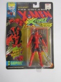 1992 Toybiz X-Force Deadpool Action Figure Sealed MOC