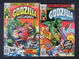 Godzilla #8 & 9 (1978) Bronze Age Marvel