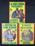 Lot (3) 1949-50 Golden Age Italian Crime Related Pulps