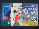 Uncle Scrooge Silver Age Gold Key Lot: #41, 46, 63