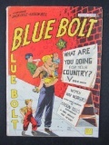Blue Bolt Comics vol. 4, #3 (1943) Golden Age WWII Cover