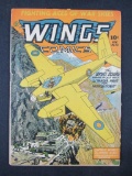 Wings Comics #42 (1944) Golden Age WWII Era Comic