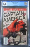 Captain America #25 (2007) Key Death of Steve Rogers CGC 9.6