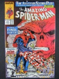 Amazing Spiderman #325 (1989) Classic McFarlane Red Skull Cover