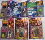 Lot (6) 1990's Toybiz Marvel Related Action Figures