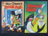 Dell Four Color #282 & 291 Donald Duck Golden Age