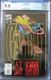 Gambit #1 (1993) Key 1st Solo Title/ Foil Logo CGC 9.6