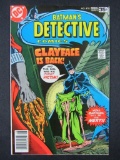 Detective Comics #478 (1978) 1st New Clayface