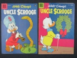 Uncle Scrooge #16 & 19 Early Silver Age Dell