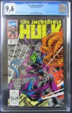 Incredible Hulk #375 (1990) Super-Skrull Copper Age CGC 9.6