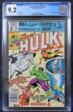 Incredible Hulk #265 (1981) Bronze Age 1st Firebird/ Moon Knight CGC 9.2