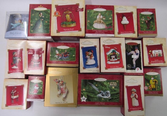 Lot (19) Asst. Hallmark Keepsake Ornaments