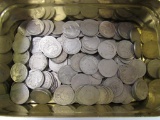 Estate Found Tin of Approx. 150 Liberty Head V & Buffalo Nickels