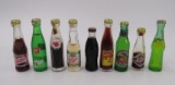 Collection of Antique Miniature Soda/ Beer Bottles