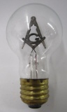 Antique Masonic Light Bulb