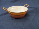 Antique Enamelware Enamel on Metal Cookware Pot Salesman Sample