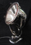 Outstanding Antique Ray-Line Nautical Chrome Searchlight