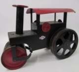 Antique 1920's Steelcraft Pressed Steel Ride-On Road Roller