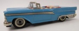 Vintage 1950's Haji Japan Tin Friction Ford Convertible 8