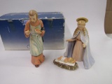 Vintage Hummel Goebel Nativity 3-Piece Set #614 Joseph, Mary, Jesus