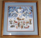 Charles Wysocki Framed & Matted Print 