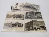 Lot (20) Antique Original Michigan RPPC Real Photo Postcards