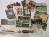 Estate Found Group of Antique Postcards